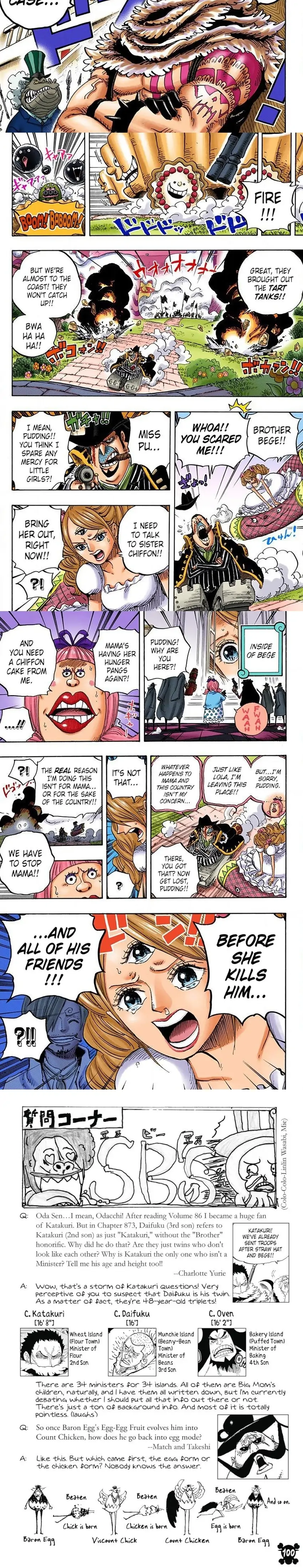 One Piece Digital Colored Chapter 874 image 5